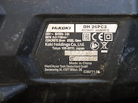 Hikoki boor-breekhamer dh26pc2 incl. opbergkoffer - afbeelding 6 van  6