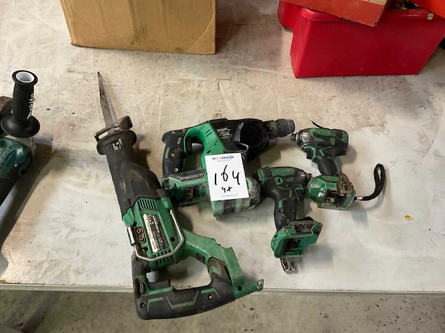 Hikoki boor zaag machine overig accugereedschap (4x) - afbeelding 1 van  4