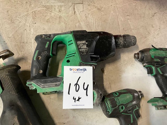 Hikoki boor zaag machine overig accugereedschap (4x) - afbeelding 3 van  4