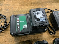 Hikoki bsl 1225m accu's en laders - afbeelding 2 van  7