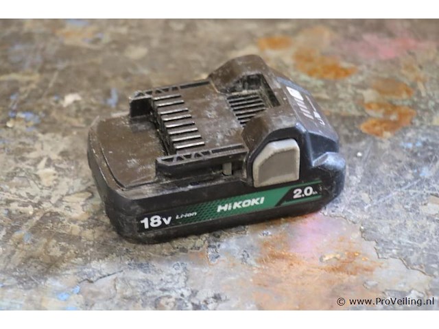Hikoki bsl1820m li-ion accu 2.0ah, 18v - afbeelding 1 van  4
