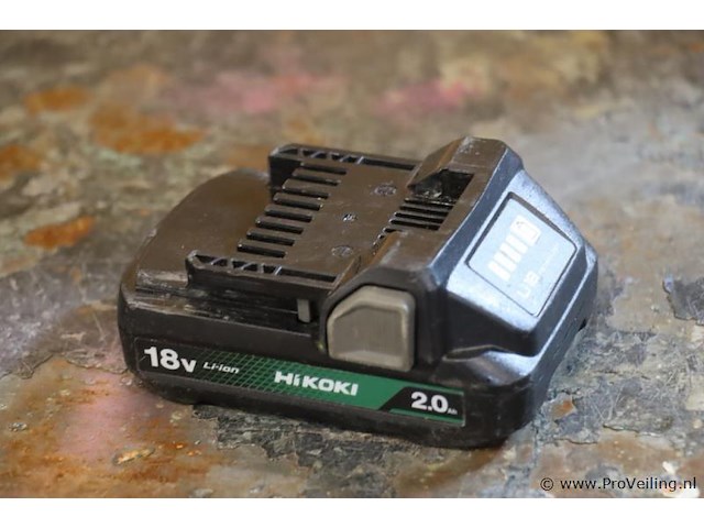 Hikoki bsl1820m li-ion accu 2.0ah, 18v - afbeelding 1 van  4