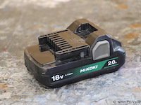 Hikoki bsl1820m li-ion accu 2.0ah, 18v - afbeelding 1 van  4