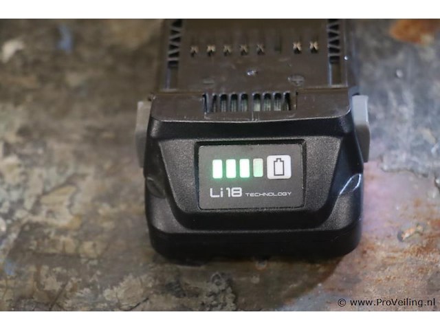 Hikoki bsl1820m li-ion accu 2.0ah, 18v - afbeelding 2 van  4