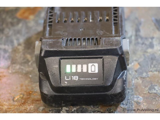 Hikoki bsl1820m li-ion accu 2.0ah, 18v - afbeelding 2 van  4