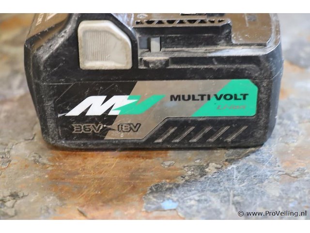 Hikoki bsl36a18 u2203g multi volt li-ion accu , 36v-18v - afbeelding 3 van  4