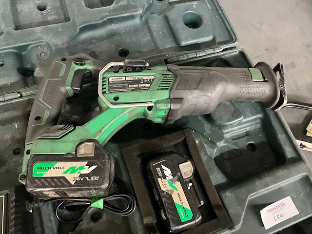 Hikoki cr 18dbl reciprozaag - afbeelding 3 van  6