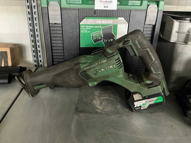 Hikoki cr18dbl accu reciprozaag body met accu - afbeelding 1 van  4