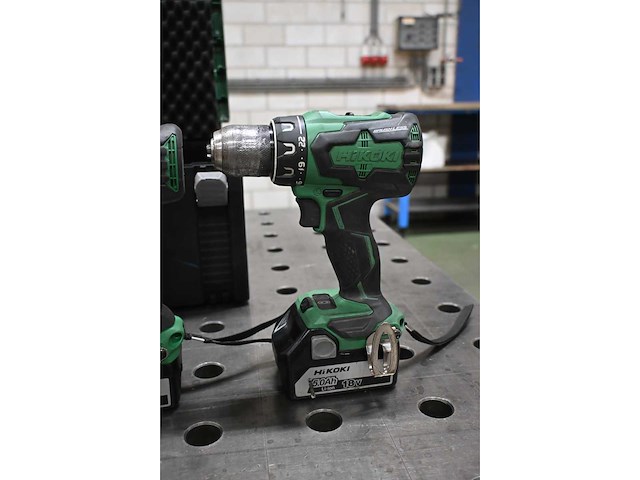 Hikoki ds 18 dbsl 18v-slagmoermachine en accuboormachine set - afbeelding 2 van  10