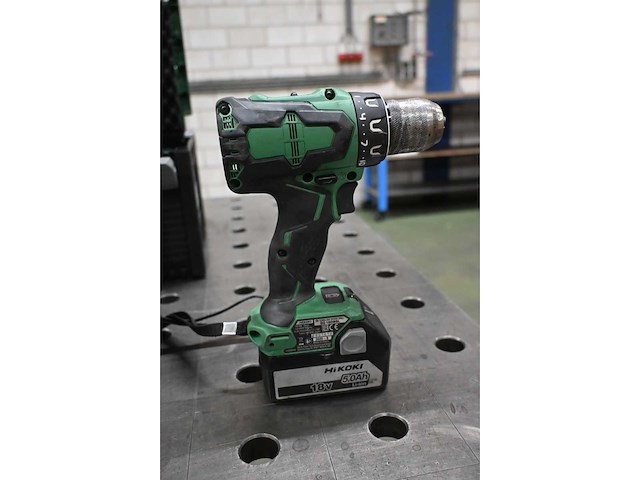 Hikoki ds 18 dbsl 18v-slagmoermachine en accuboormachine set - afbeelding 3 van  10