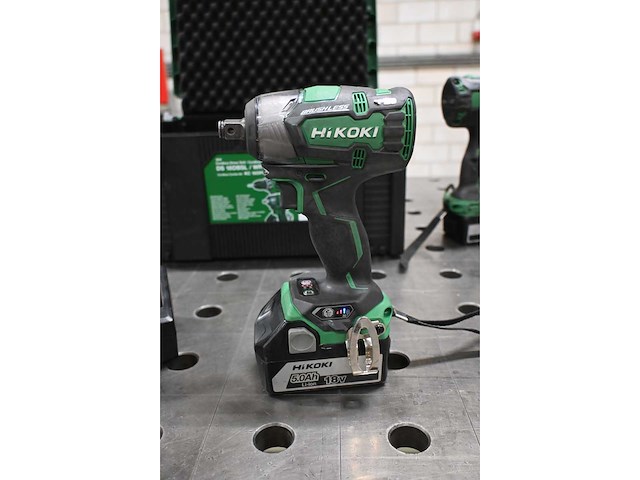 Hikoki ds 18 dbsl 18v-slagmoermachine en accuboormachine set - afbeelding 5 van  10