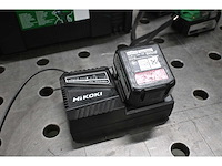 Hikoki ds 18 dbsl 18v-slagmoermachine en accuboormachine set - afbeelding 8 van  10