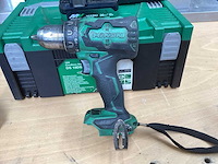Hikoki ds 18dbsl boormachine incl. bsl 36a18 accu’s + uc 18ysl3 acculader + koffer - afbeelding 4 van  10