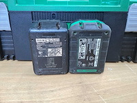 Hikoki ds 18dbsl boormachine incl. bsl 36a18 accu’s + uc 18ysl3 acculader + koffer - afbeelding 7 van  10