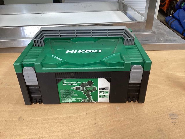 Hikoki ds 18dbsl boormachine incl. bsl 36a18 accu’s + uc 18ysl3 acculader + koffer - afbeelding 10 van  10