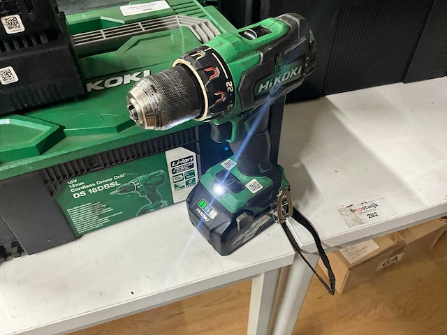 Hikoki ds 18dbsl boormachine - afbeelding 2 van  5