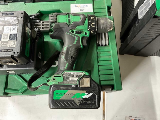 Hikoki ds 18dbsl boormachine - afbeelding 3 van  5