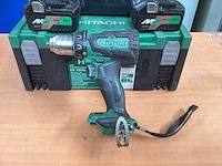Hikoki ds 18dsl boor- schroefmachine incl. 2x bsl 36a18 accu’s + uc18ysl3 + koffer - afbeelding 4 van  10