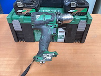 Hikoki ds 18dsl boor- schroefmachine incl. 2x bsl 36a18 accu’s + uc18ysl3 + koffer - afbeelding 5 van  10