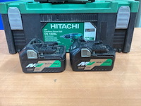 Hikoki ds 18dsl boor- schroefmachine incl. 2x bsl 36a18 accu’s + uc18ysl3 + koffer - afbeelding 6 van  10