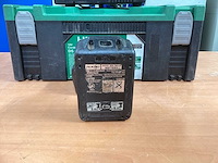 Hikoki ds 18dsl boor- schroefmachine incl. 2x bsl 36a18 accu’s + uc18ysl3 + koffer - afbeelding 7 van  10