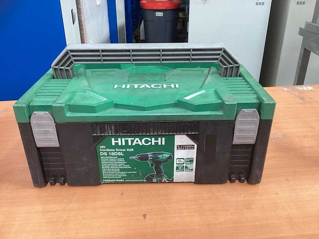 Hikoki ds 18dsl boor- schroefmachine incl. 2x bsl 36a18 accu’s + uc18ysl3 + koffer - afbeelding 10 van  10