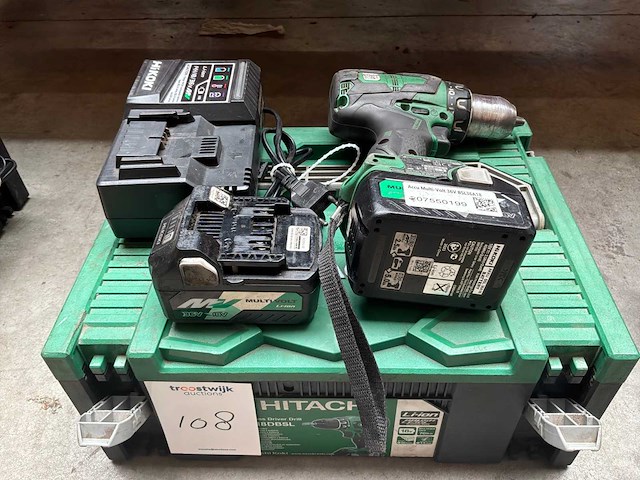 Hikoki ds18 dbsl slagmoersleutel - afbeelding 2 van  2