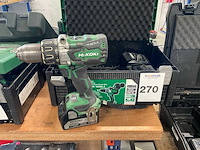 Hikoki ds18dbl2 schroefboormachine - afbeelding 1 van  5