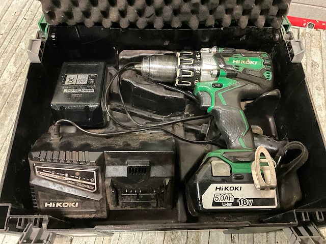 Hikoki dv 18dbl2 boormachine - afbeelding 2 van  4