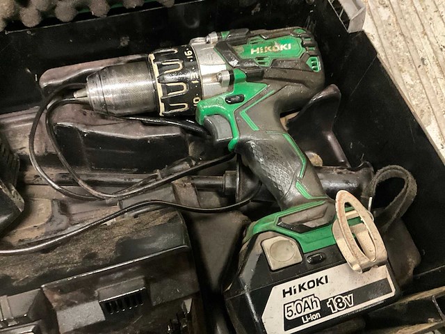 Hikoki dv 18dbl2 boormachine - afbeelding 3 van  4