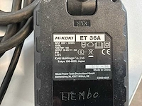 Hikoki et36a w0z 36v 230 v accu adapter - afbeelding 3 van  3