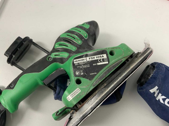 Hikoki fsv 10sa, sv 13yb schuurmachine (2x) - afbeelding 5 van  8