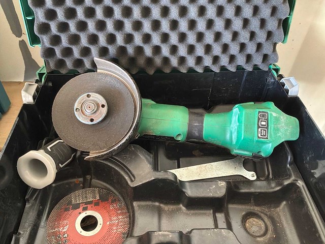 Hikoki g 18dbbl haakse slijpmachine - afbeelding 1 van  2