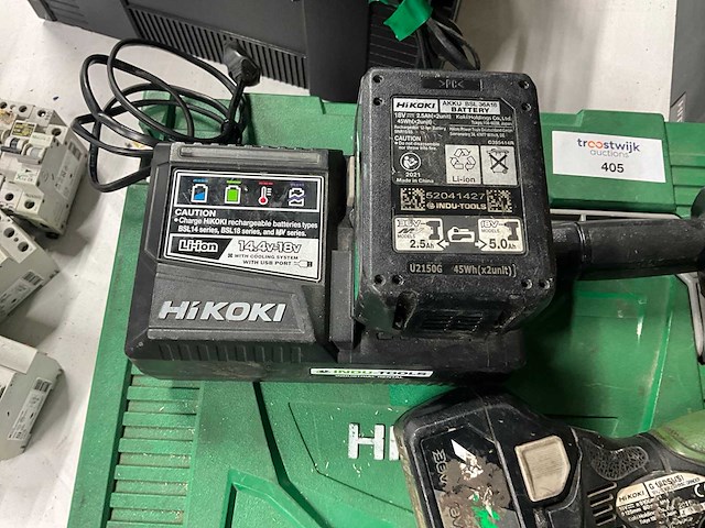 Hikoki g 18ds haakse slijpmachine - afbeelding 5 van  5