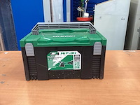 Hikoki g 3613db haakse slijpmachine incl. 2x bsl 36a18 5a accu + uc 18ysl3 acculader + koffer - afbeelding 6 van  15