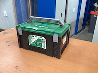 Hikoki g 3613db haakse slijpmachine incl. 2x bsl 36a18 5a accu + uc 18ysl3 acculader + koffer - afbeelding 7 van  15