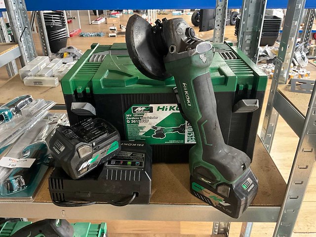 Hikoki g 3613db haakse slijpmachine - afbeelding 1 van  4