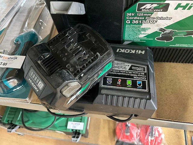 Hikoki g 3613db haakse slijpmachine - afbeelding 3 van  4