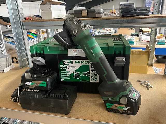 Hikoki g 3613dvf haakse slijpmachine - afbeelding 1 van  5