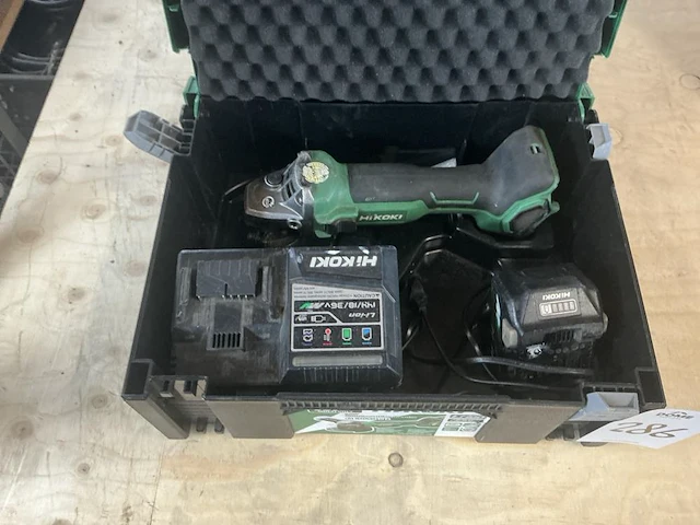 Hikoki g3613db haakse slijper - afbeelding 2 van  6