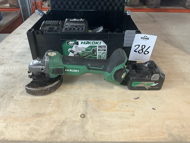 Hikoki g3613db haakse slijper - afbeelding 3 van  6
