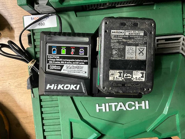 Hikoki gereedschapsset - afbeelding 3 van  11