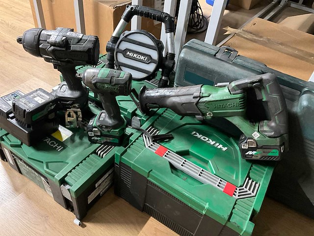 Hikoki gereedschapsset - afbeelding 1 van  11