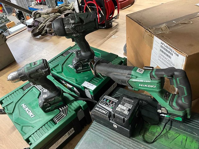 Hikoki gereedschapsset - afbeelding 1 van  8