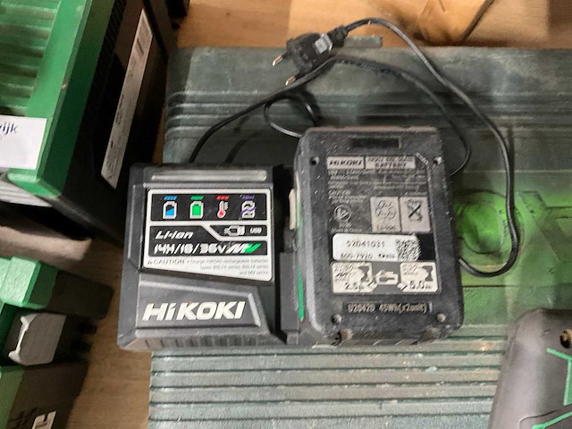 Hikoki gereedschapsset - afbeelding 8 van  8