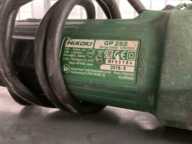 Hikoki gp 2s2 rechte slijper (3x) - afbeelding 3 van  3