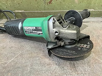 Hikoki haakse slijpmachine 125mm - afbeelding 1 van  6