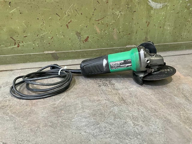 Hikoki haakse slijpmachine 125mm - afbeelding 2 van  6