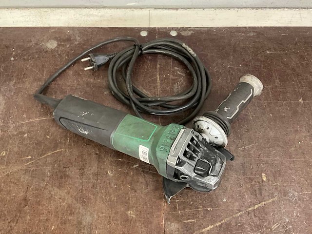 Hikoki haakse slijpmachine 125mm - afbeelding 4 van  5