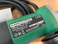 Hikoki haakse slijpmachine (2x) - afbeelding 4 van  5